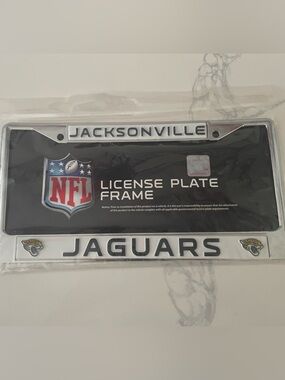 Jacksonville Jaguars NFL License Plate Frame